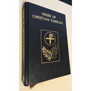 Order of Christian Funerals The Roman Ritual (1989 Catholic Hardback Book) Nice!
